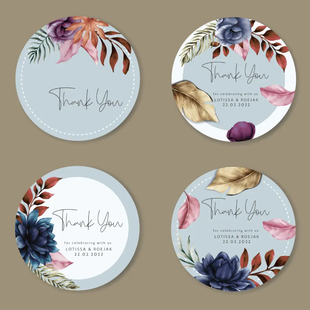 Love & Thanks Wedding Card